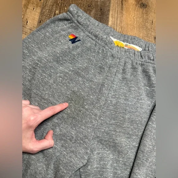 Aviator Nation Bolt Sweatpants, Size Medium - Picture 2 of 6